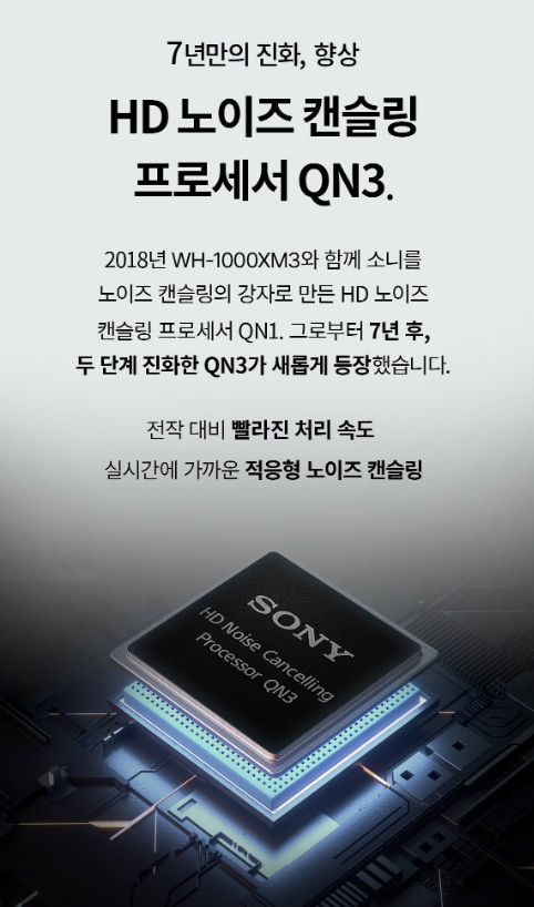 업계 최고 수준의 노이즈 캔슬링