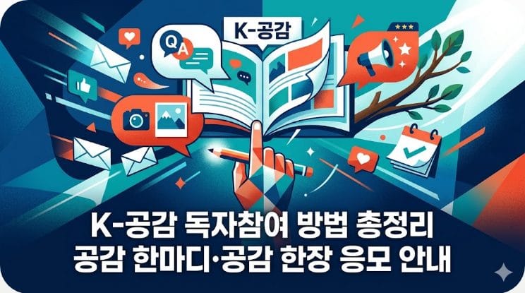 K-공감 독자참여