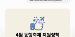 4월 동행축제 지원정책 총정리, 소상공인 매출 확대 혜택은?