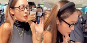 '공항서 헛구역질' 제시카, "냄새 얼마나 심했으면 VS 팬들 앞 부적절" 시끌