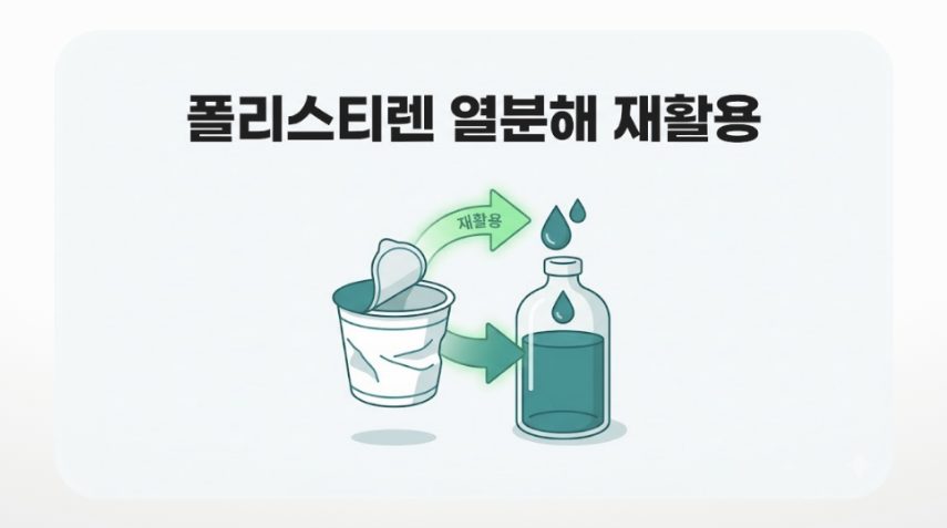 폴리스티렌 열분해 재활용